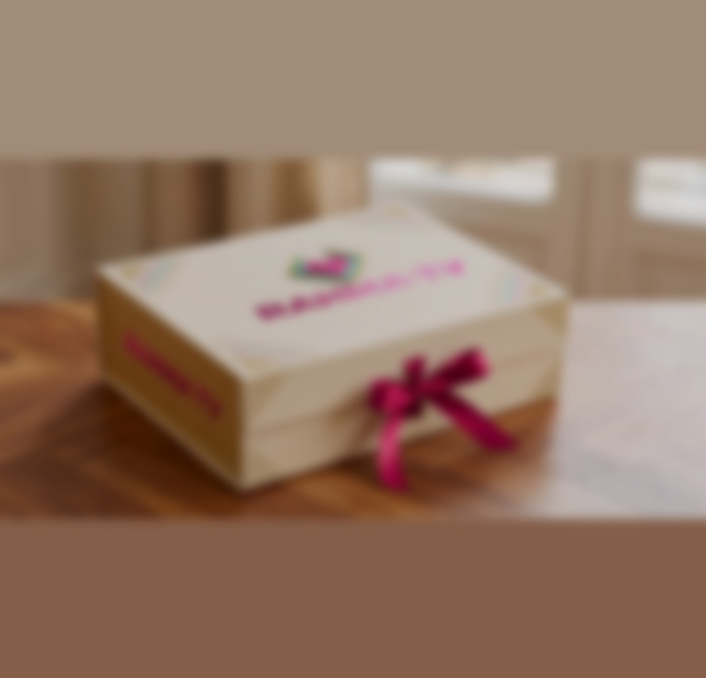 Le coffret raHma surprise, fermé